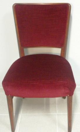Mahogany chair. 1950's.